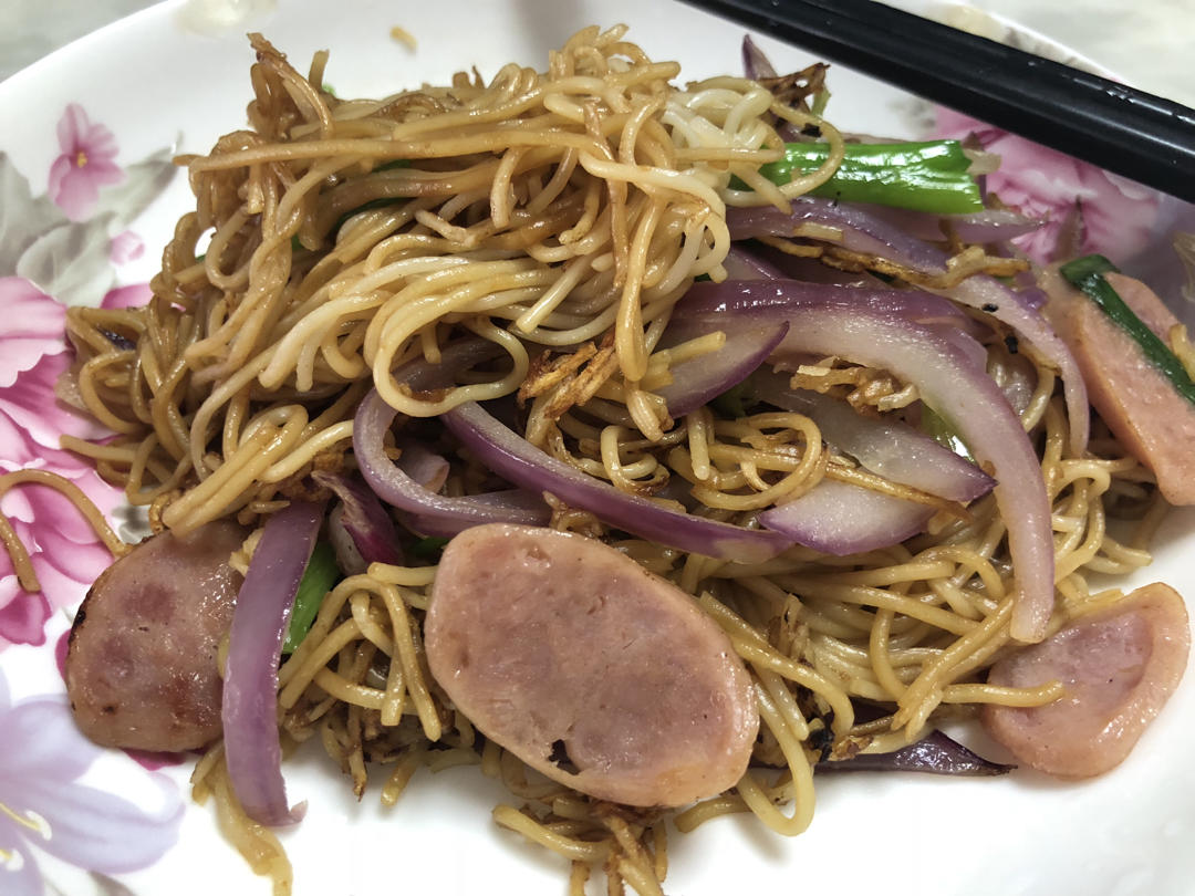 豉油皇炒面，最详细的教程，家常做法