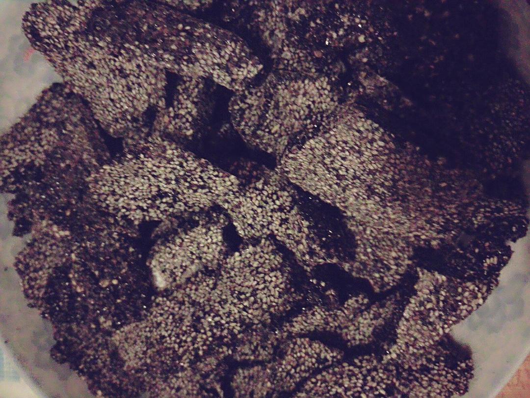 黑芝麻糖（无油）