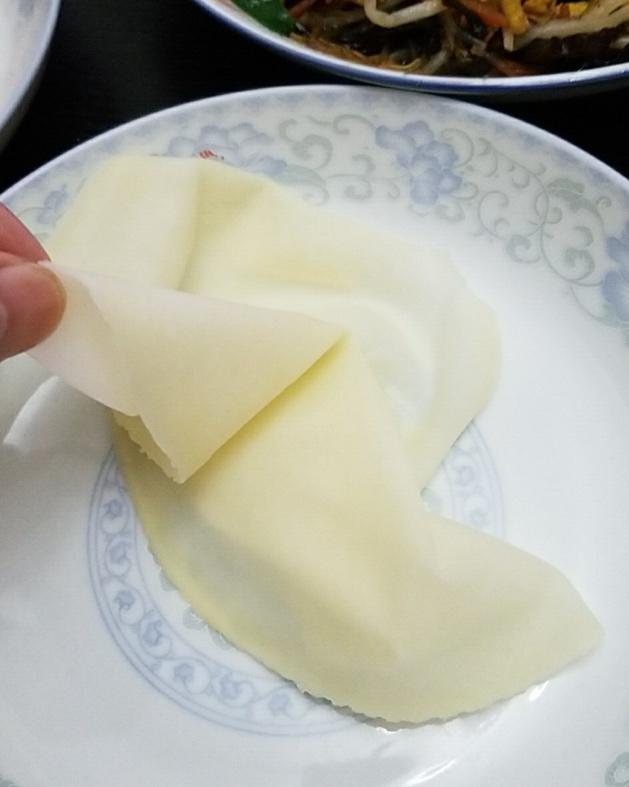 春饼 —薄如纸