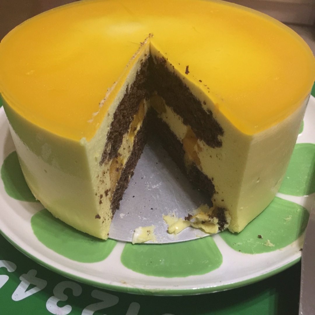 【视频】芒果慕斯（6寸） | 含镜面果胶配方