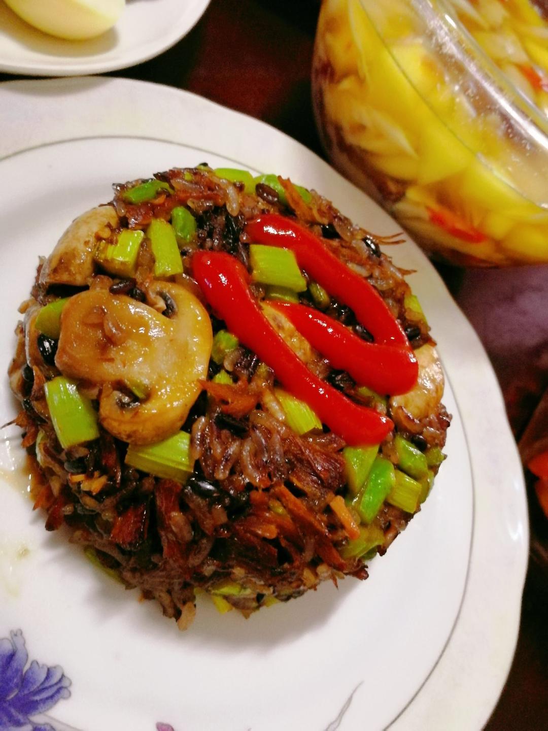 酱油蛋炒饭不可能难吃