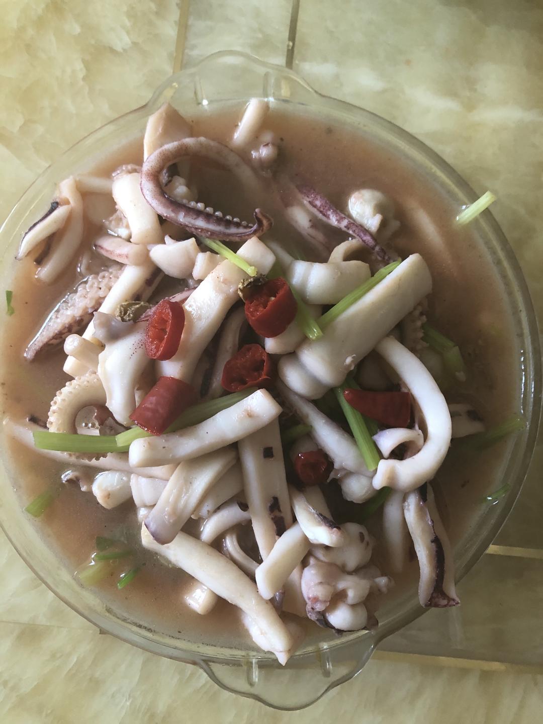 温州人家烧目鱼炒芹菜的做法