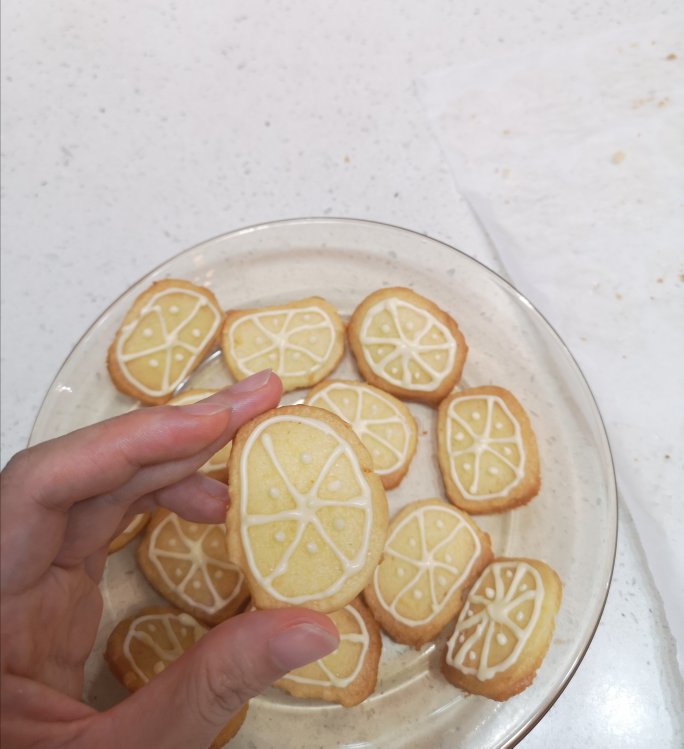 新年小点心🔥清爽柠檬🍋饼干
