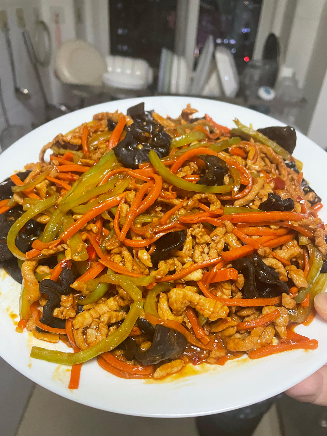 超级下饭鱼香肉丝（不辣版）