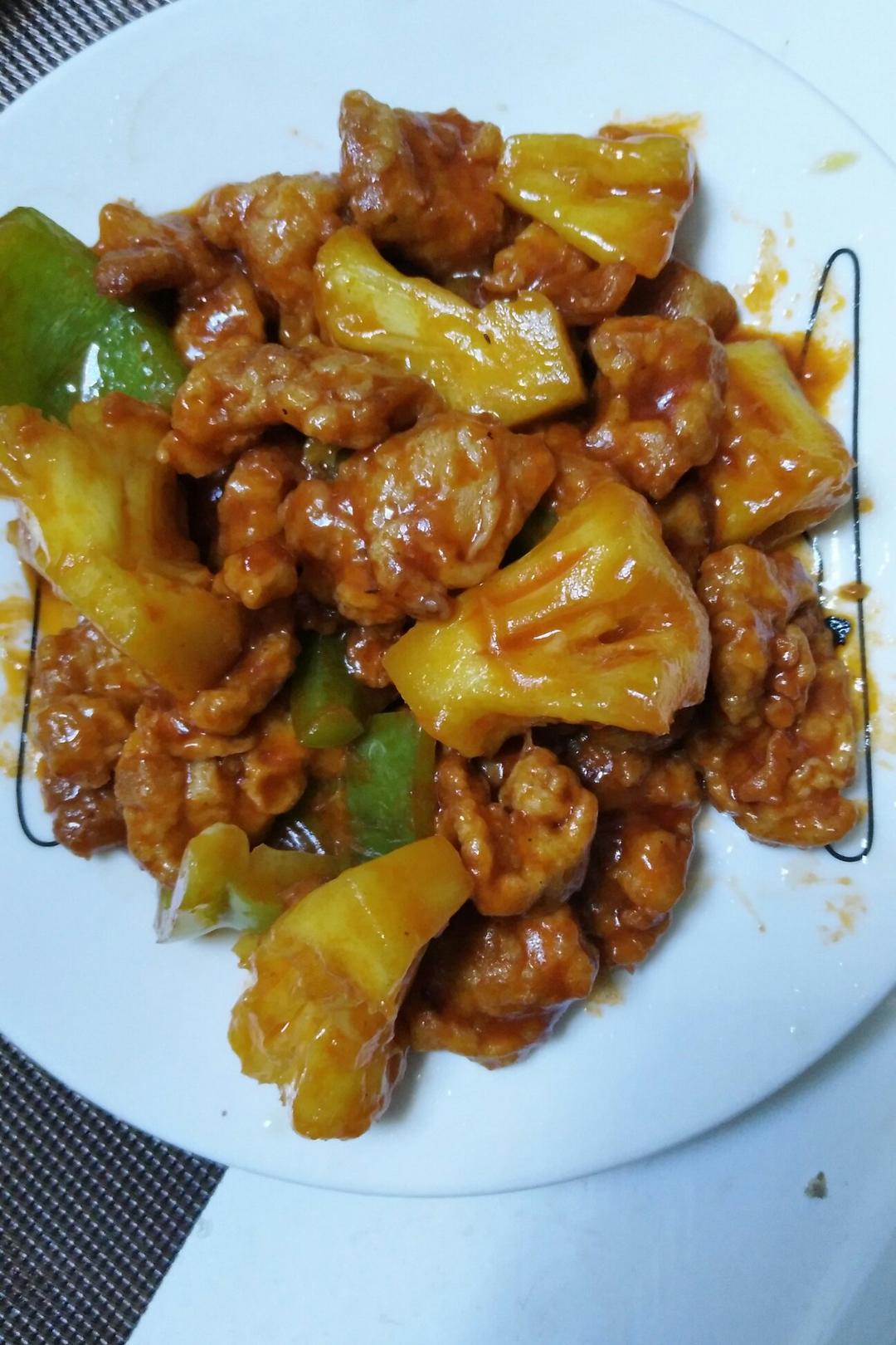菠萝咕咾肉