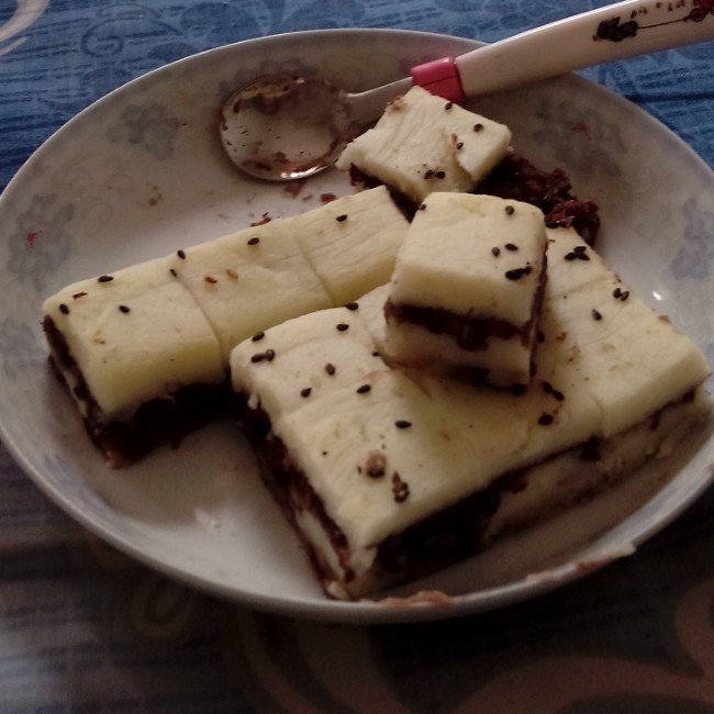 红豆山药糕