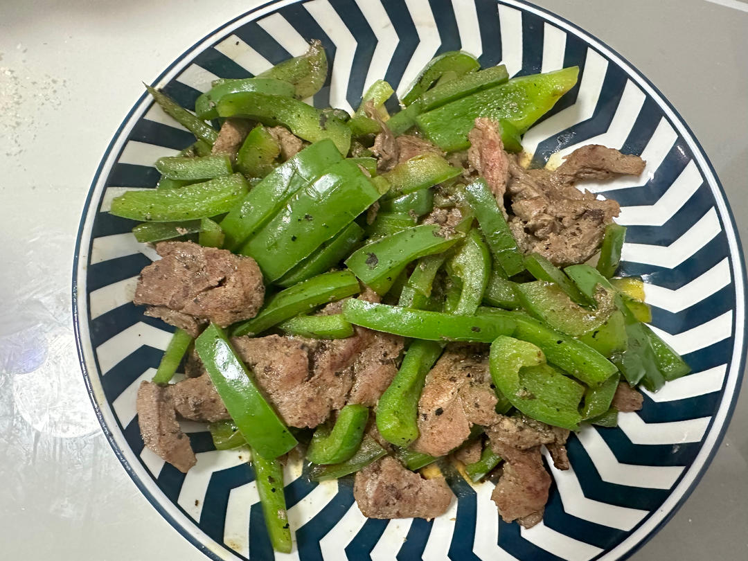 青椒炒牛柳