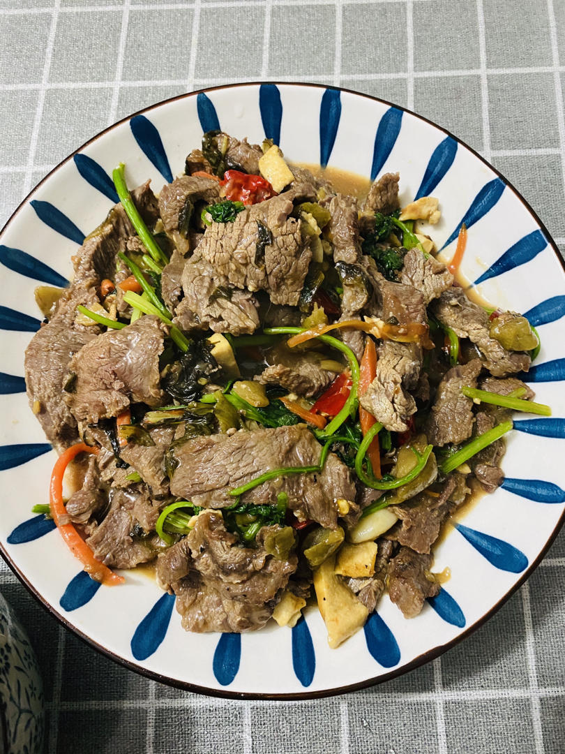 雪菜牛肉