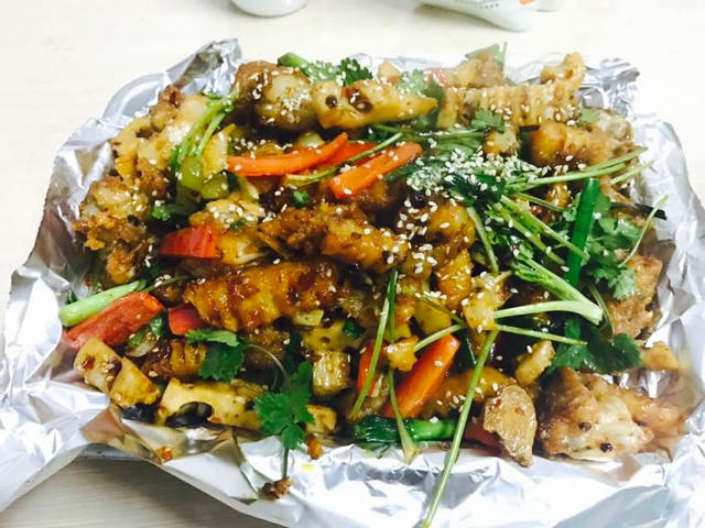 干锅牛蛙