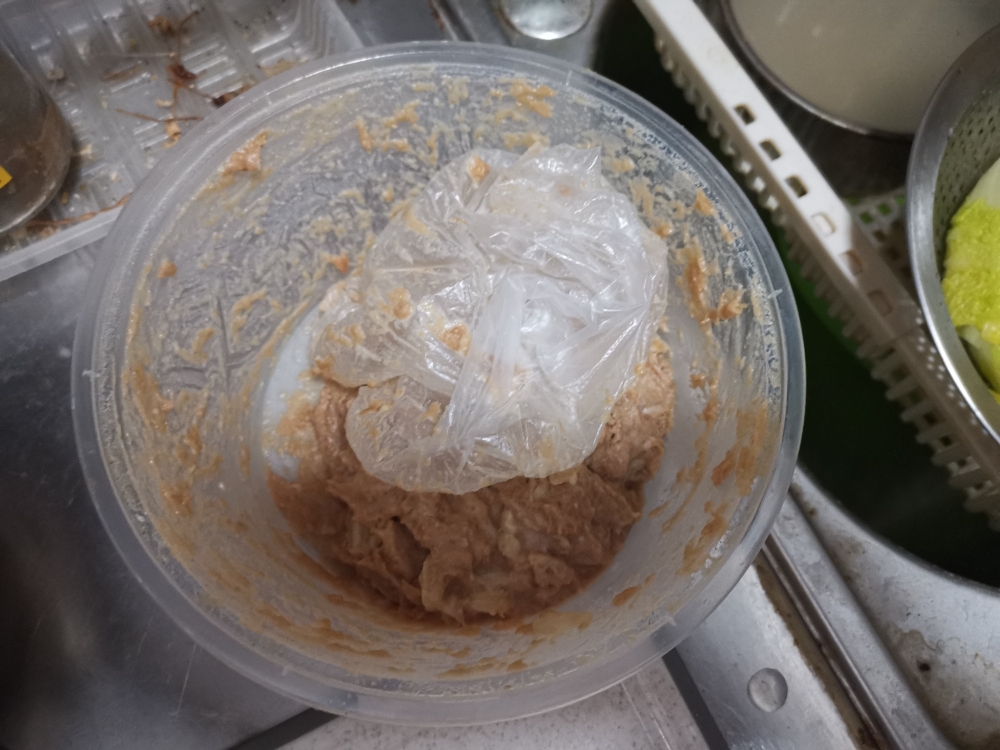 电饭盒版翡翠白玉卷就是蒸酿肉白菜卷的做法 步骤7