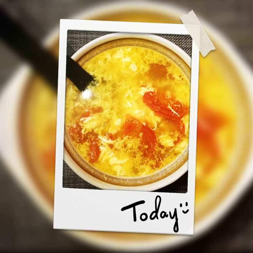 番茄蛋花湯的做法