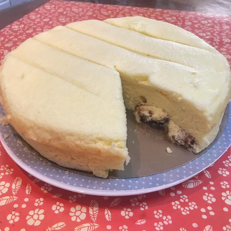 “蒸” 玉米面粉戚风蛋糕（适合家中没有烤箱的朋友 比电饭锅版本的戚风蛋糕简单且成品更优）