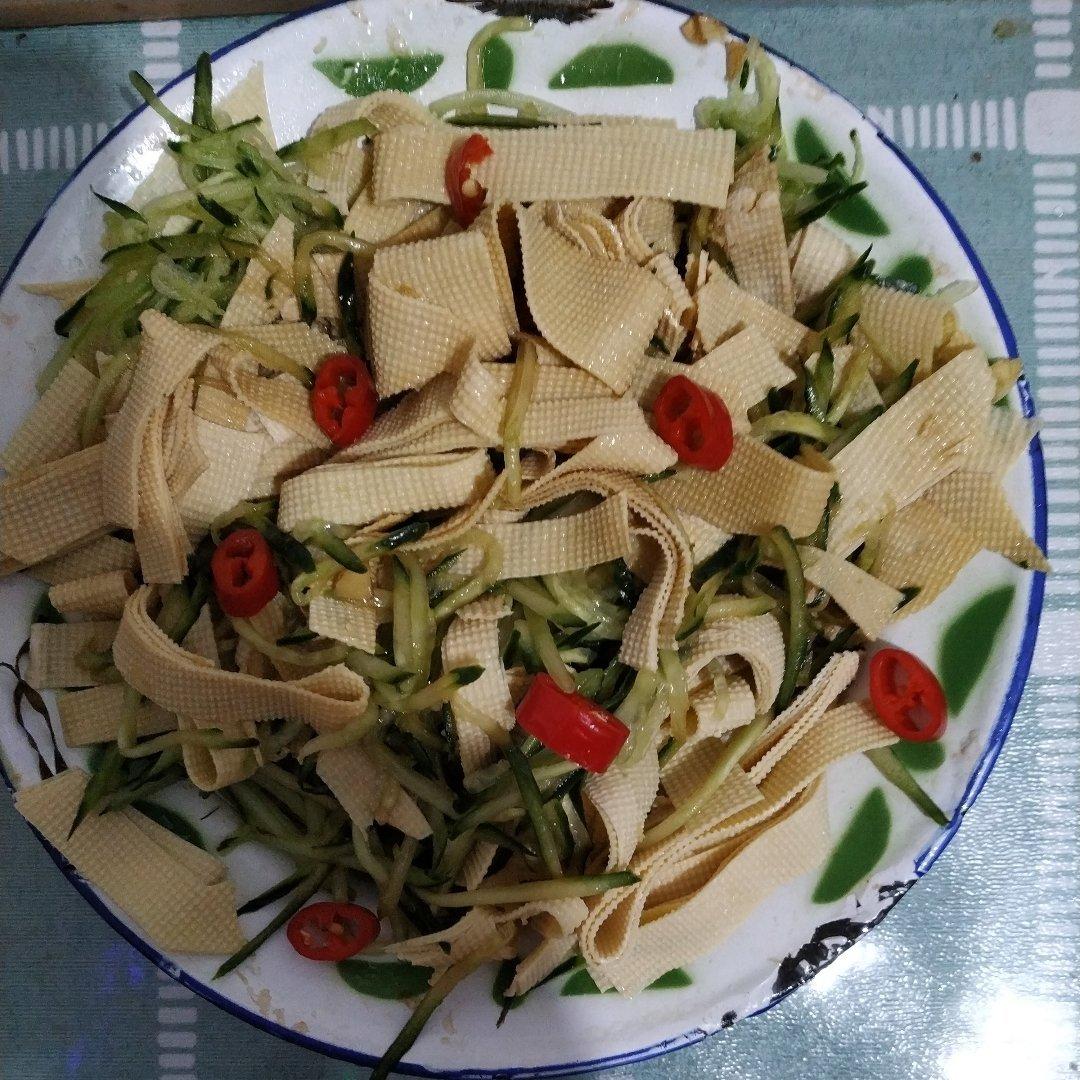 美容凉拌【凉拌豆腐皮】