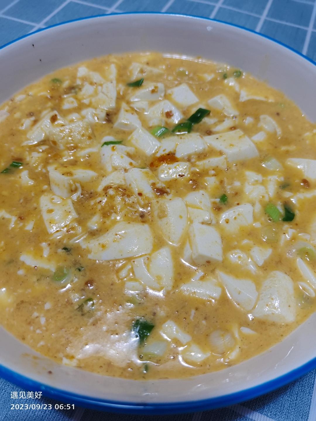 快手菜：蟹黄豆腐羹