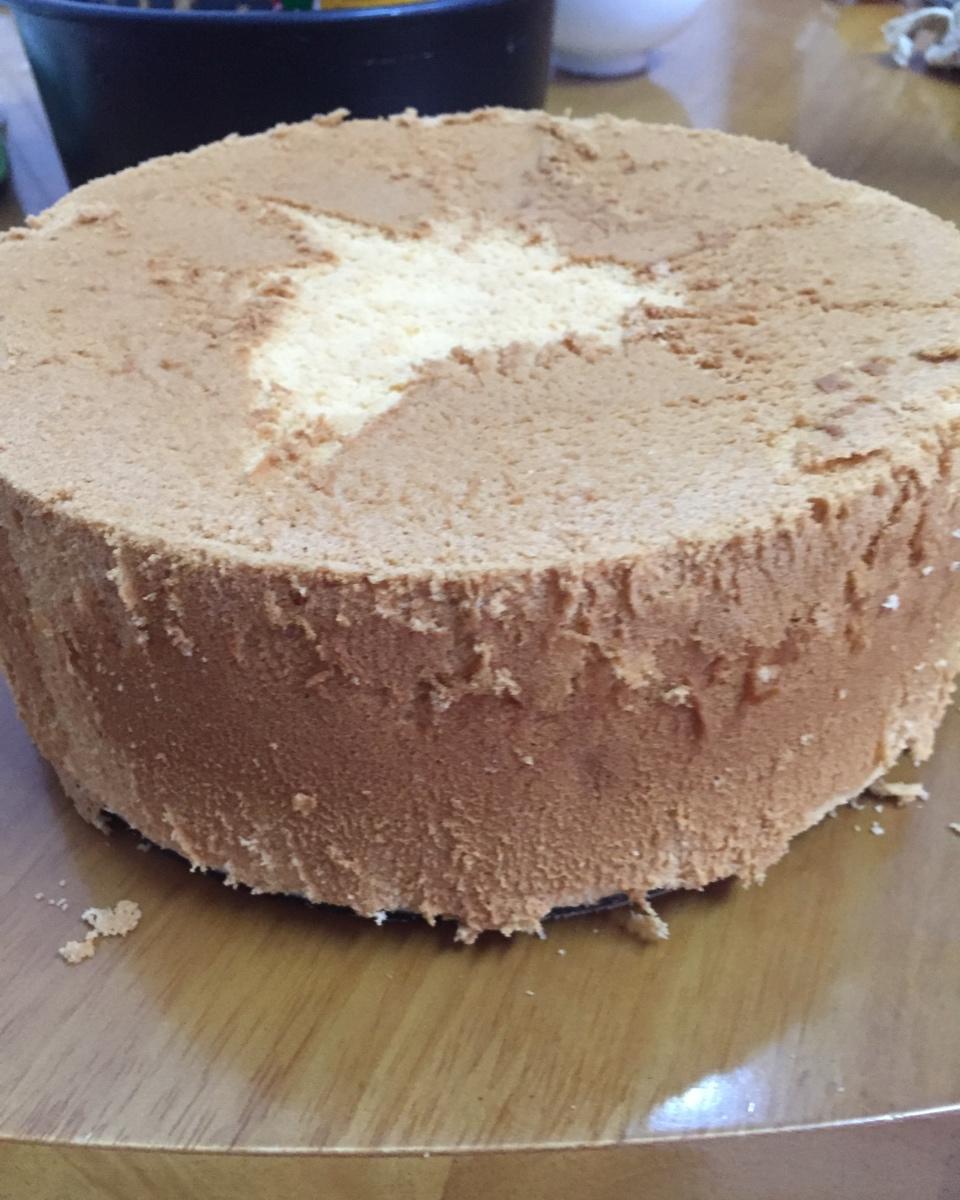 八寸戚风蛋糕（生日蛋糕坯）附六寸配单