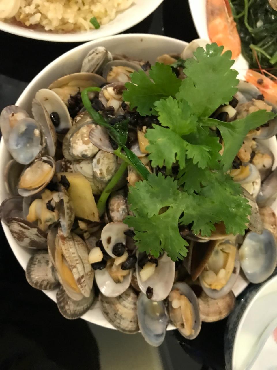 蒜蓉老干妈炒花甲