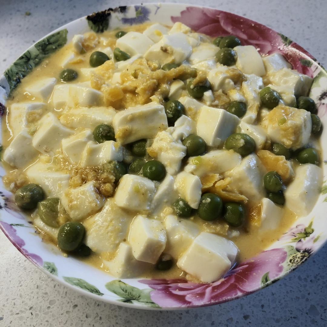 咸蛋黄豆腐