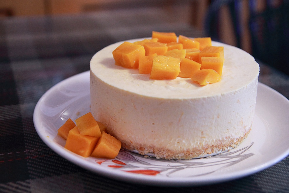 【视频】芒果慕斯（6寸） | 含镜面果胶配方