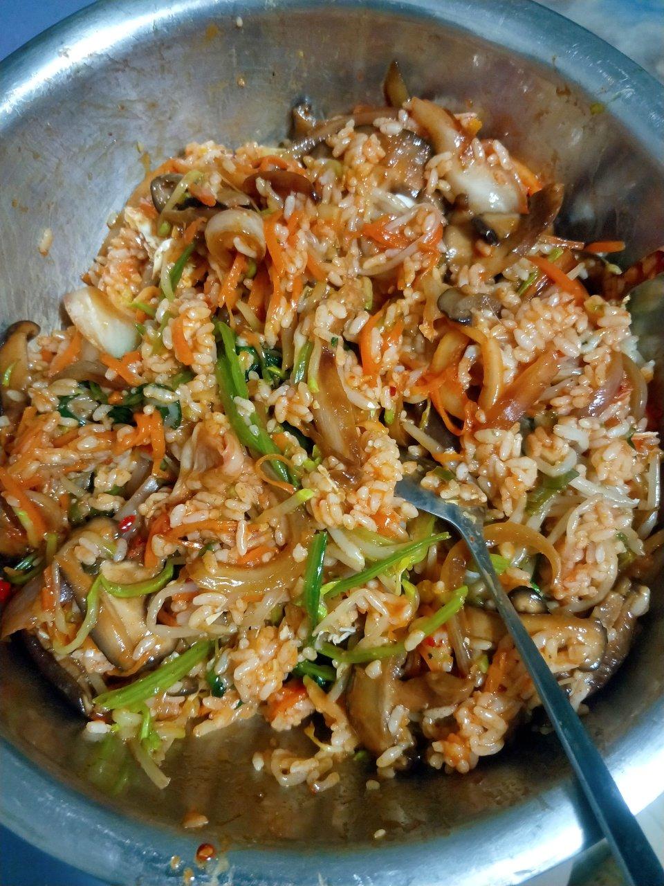 超简单的韩式拌饭