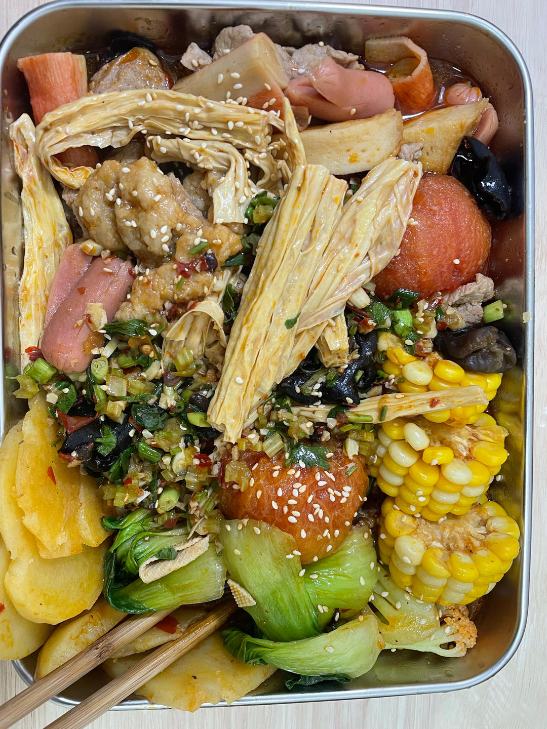 不一样的冒菜（家庭版）