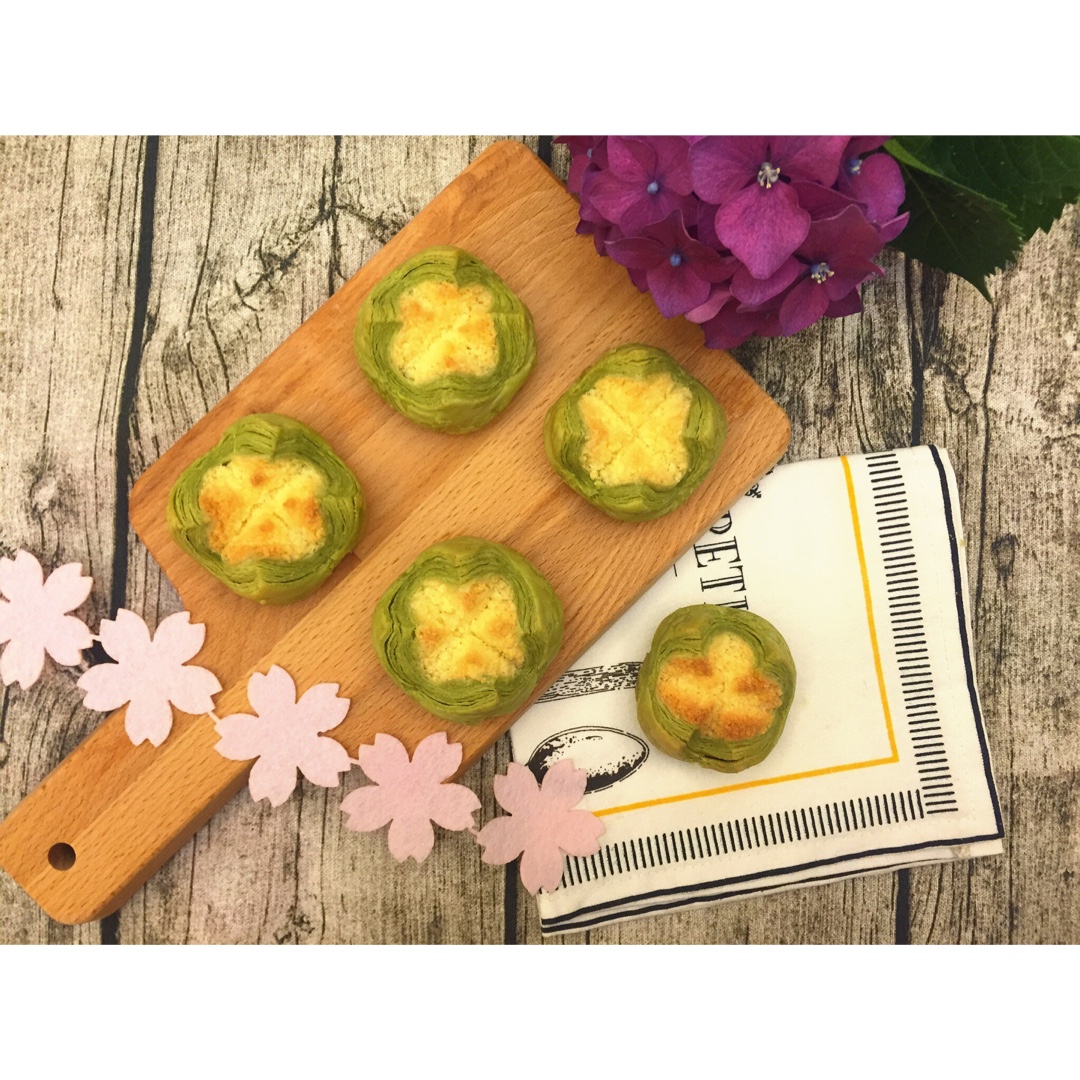 抹茶椰蓉开口酥