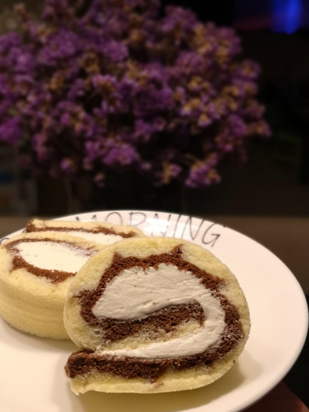 可可旋风蛋糕卷（视频）