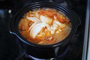 正宗韩式泡菜金枪鱼汤的做法 步骤4