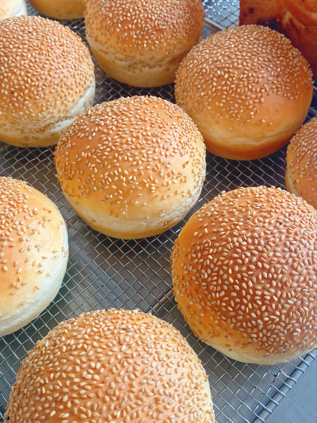 超~级松软的烫种汉堡胚