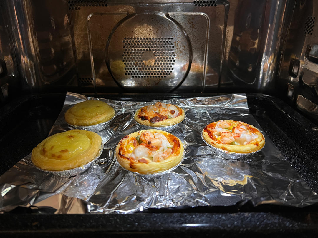 超简单迷你小披萨(蛋挞皮)