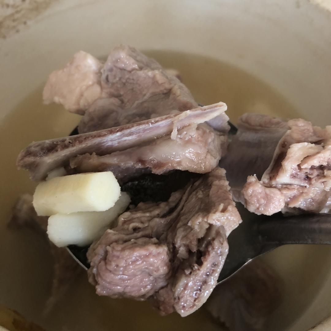 排骨山药汤