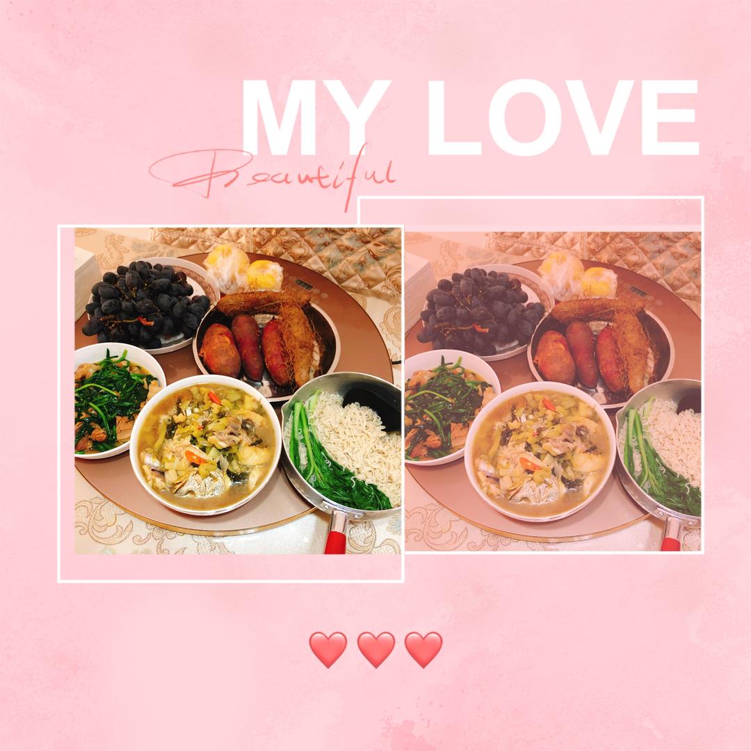 快手菜（酸菜黄花鱼🐟）