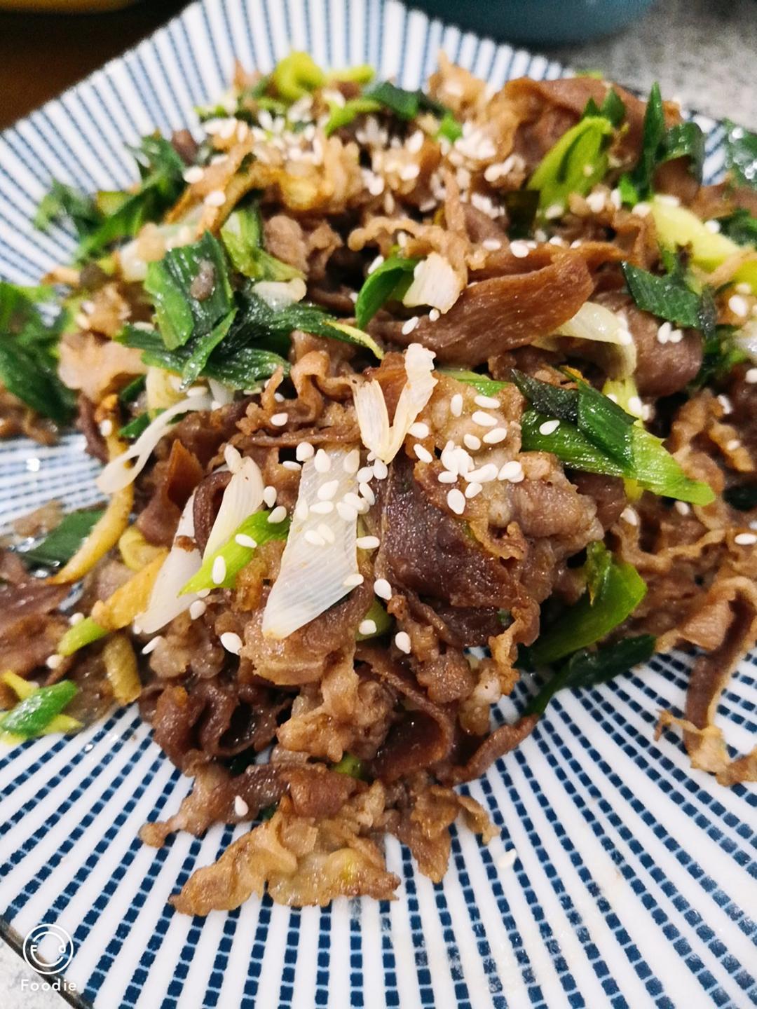 炒了20多年的葱爆羊肉