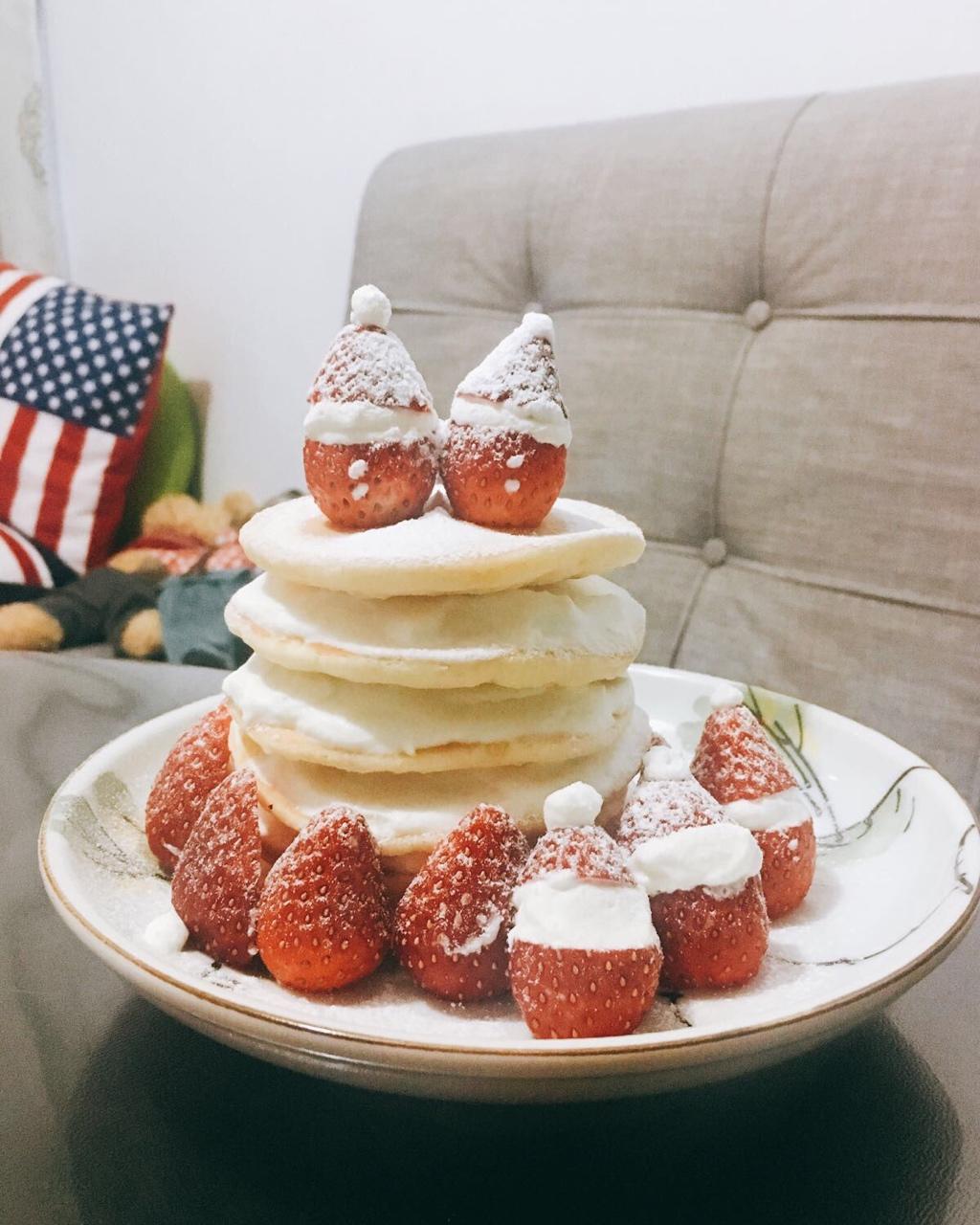 gen852做的简单快手的软香松饼