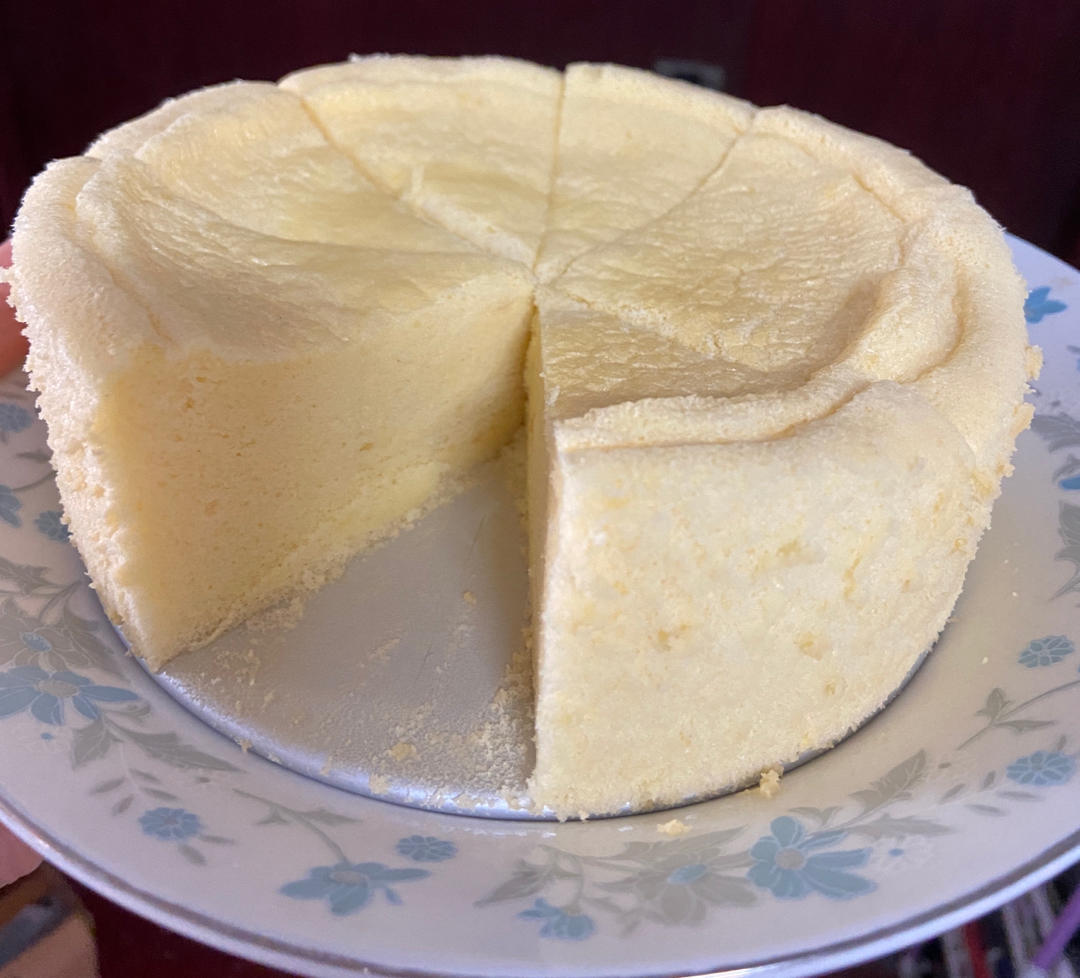 蒸蛋糕，一次成功🍰
