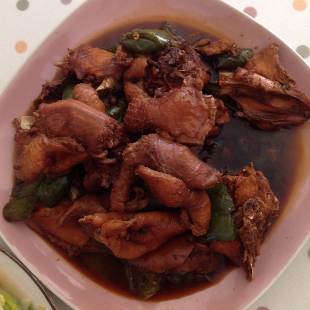 家常红烧鸡块