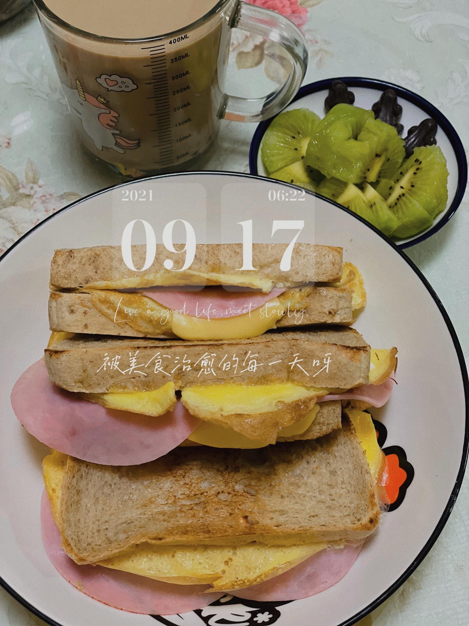 韩式煎鸡蛋吐司