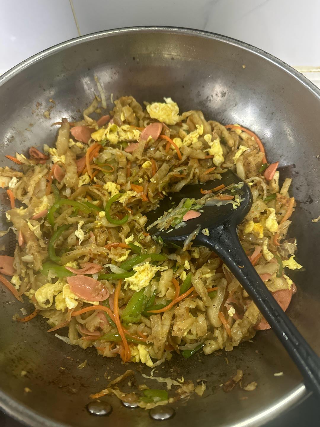 陕西私房炒饼[内附饼丝做法]