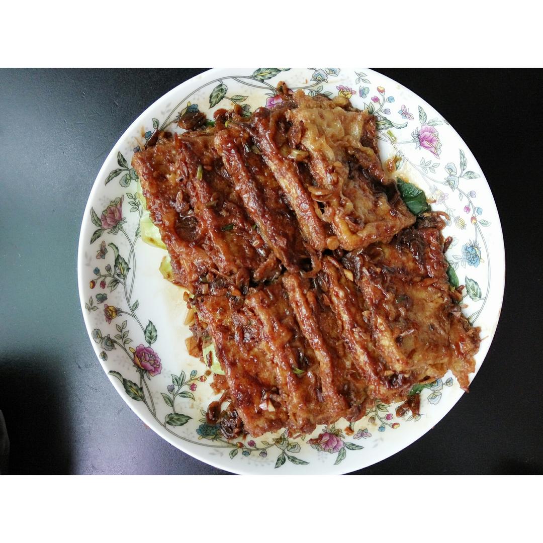 虾皮锅塌豆腐 （鲁菜）