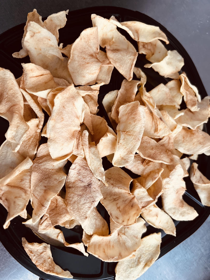 空气炸锅之苹果脆片🍎拯救你的不开心