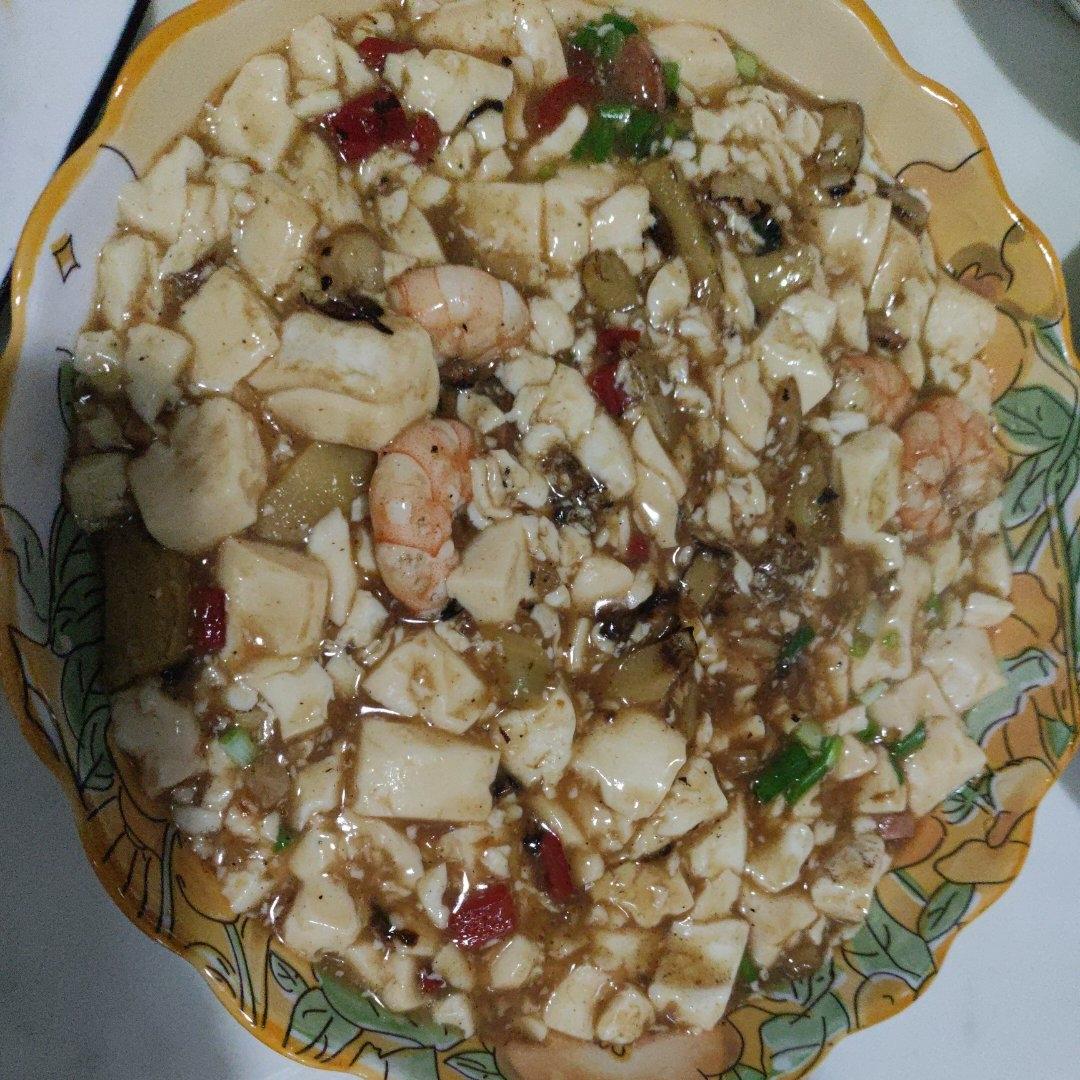 虾仁豆腐🍤