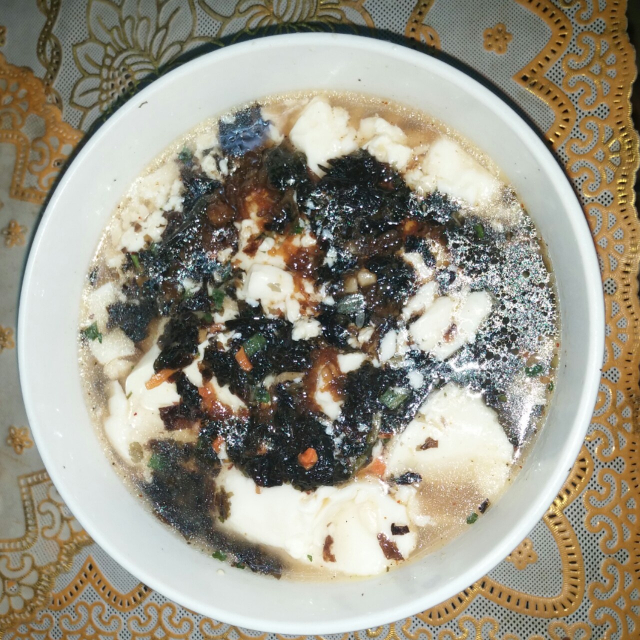 家庭自制内脂豆腐