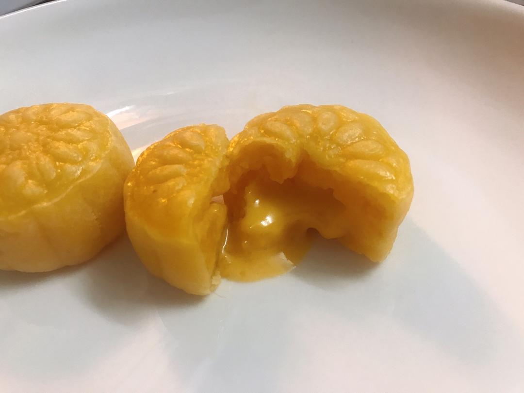【流心奶黄月饼】 保证成功的流沙般内陷 中秋必备装逼圣品