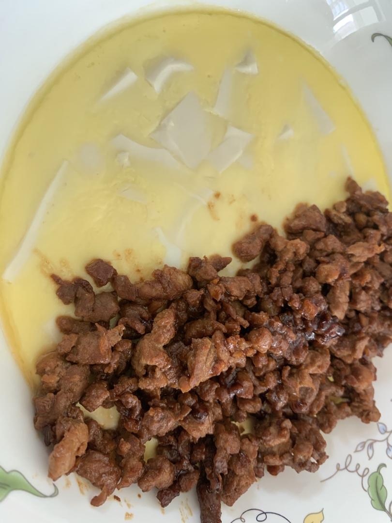 肉末豆腐蒸蛋