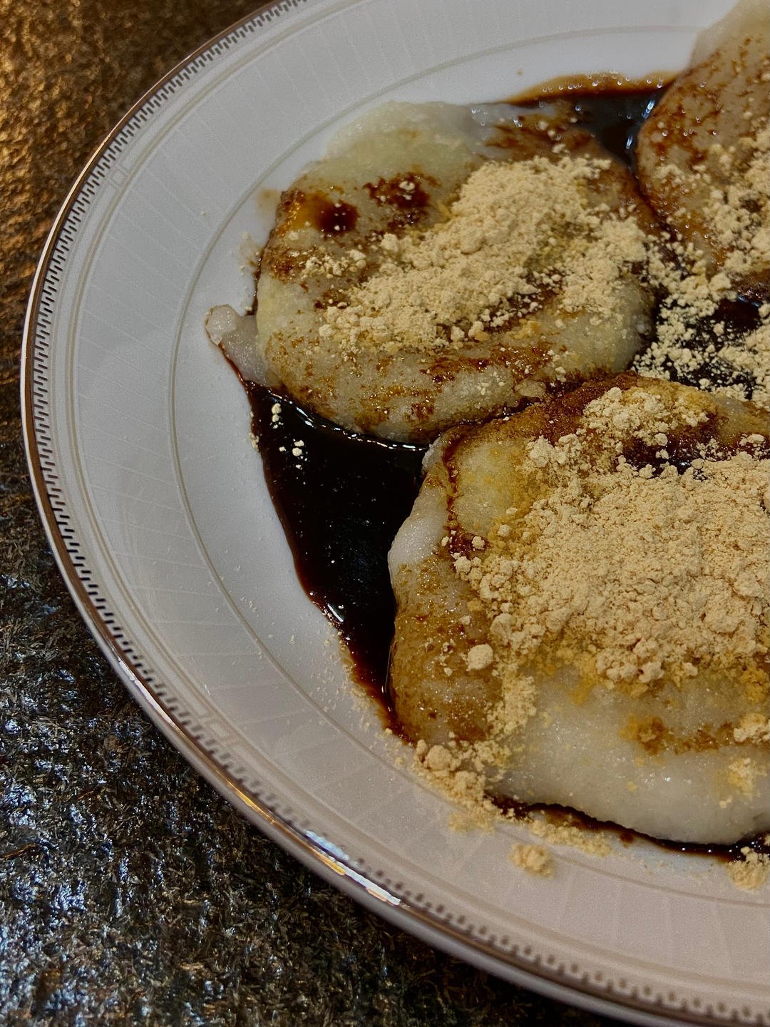 超好吃的红糖糍粑