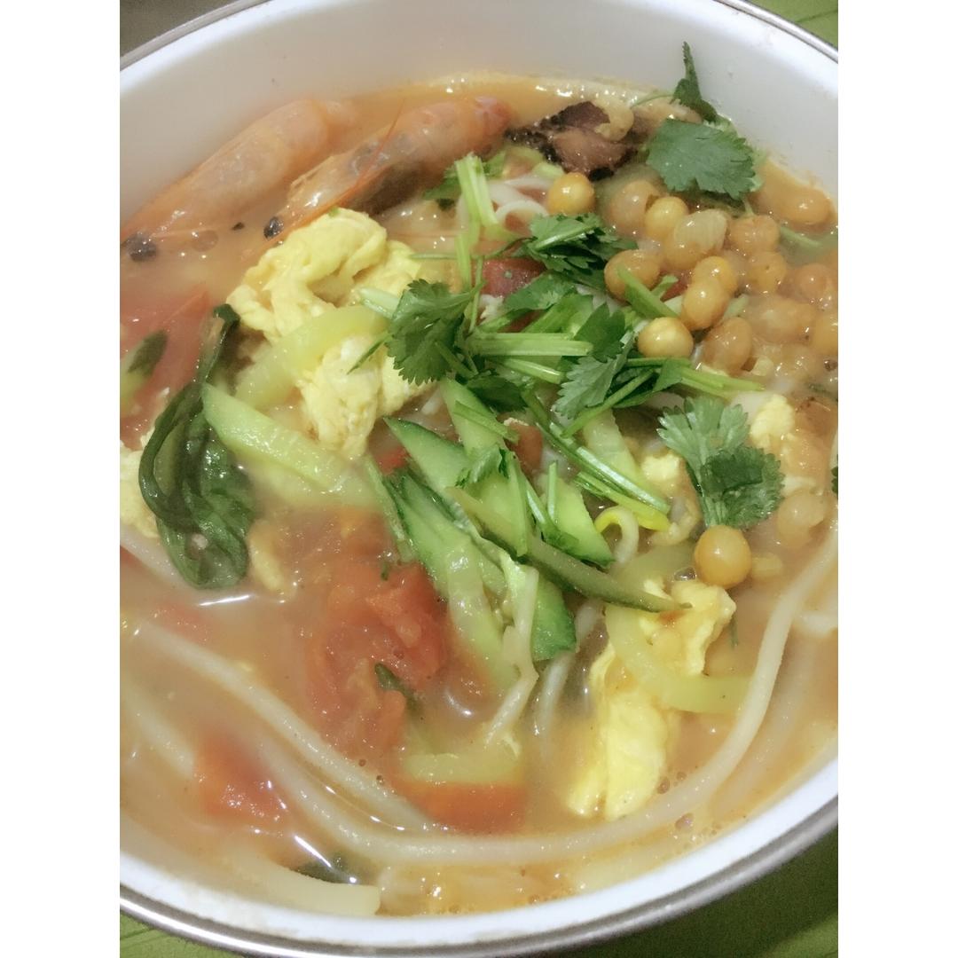 🍜创意杂蔬汤面