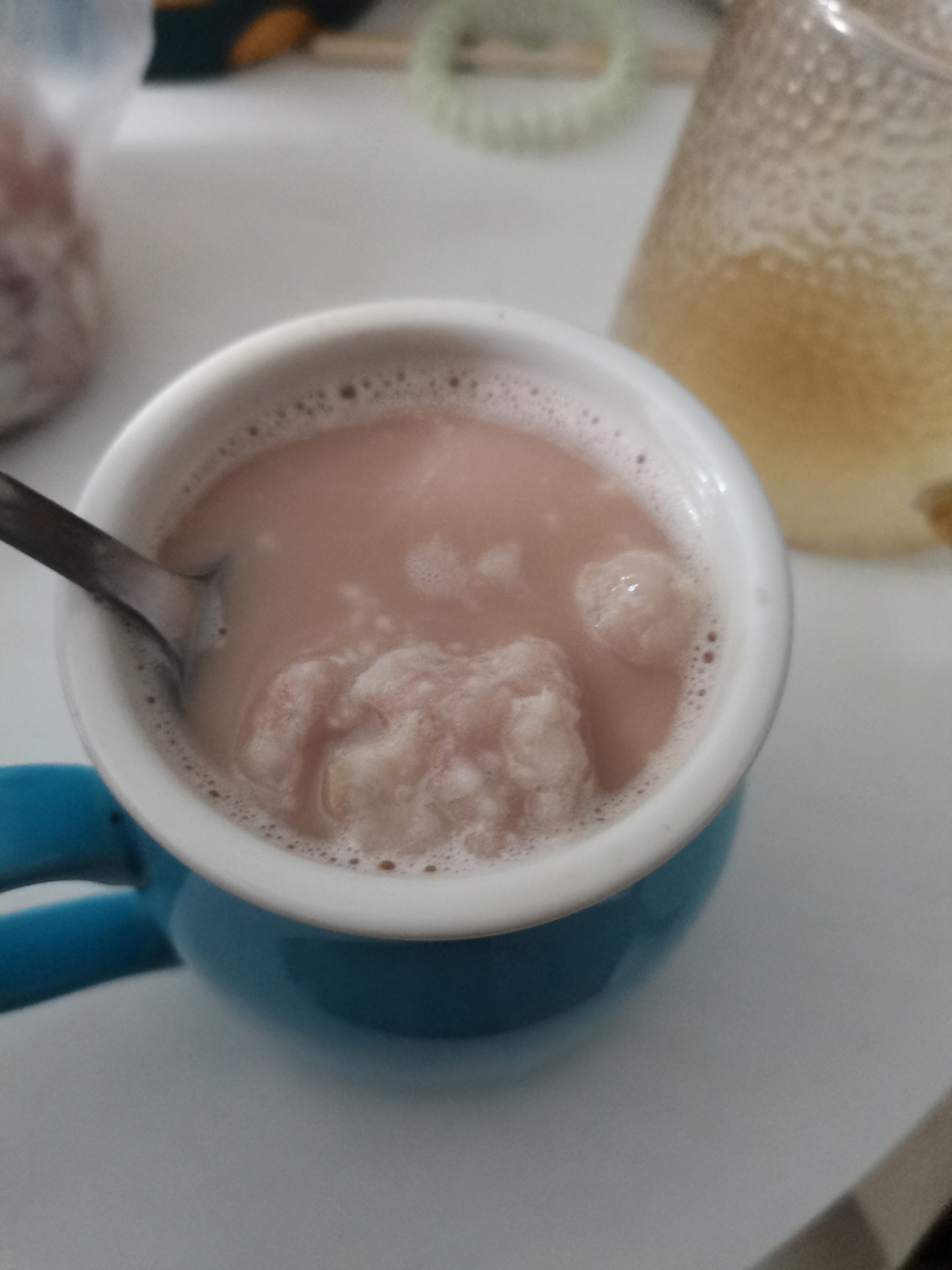 自制家庭版芋泥奶茶，超级好喝，实现芋泥自由！的做法