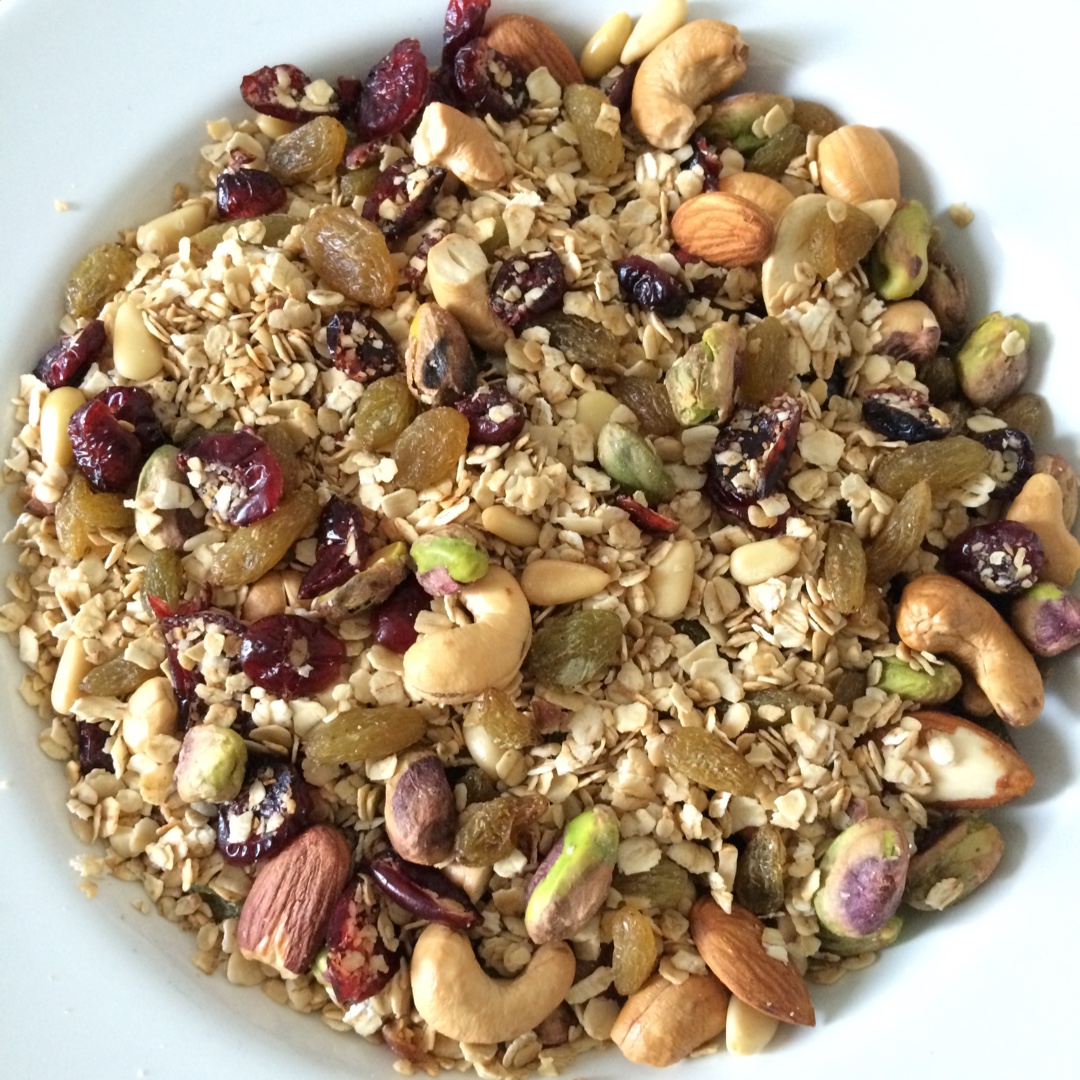 炒的格兰诺拉麦片-少油少糖