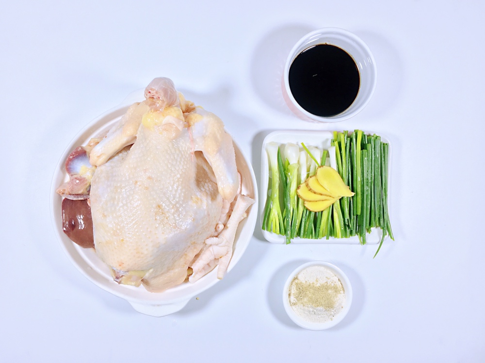 超级下饭盐焗鸡·电饭锅版的做法 步骤1
