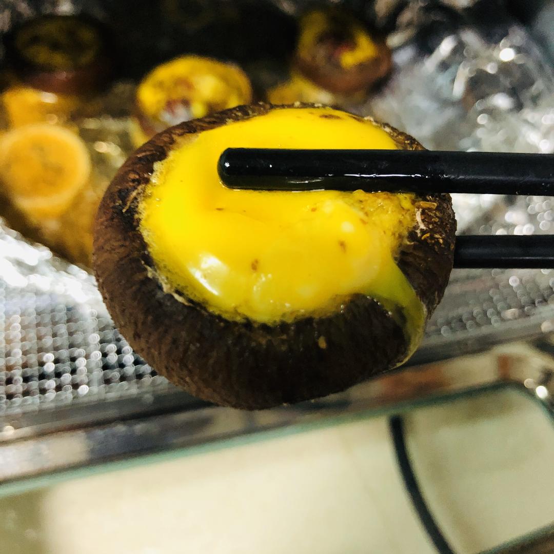 蛋烤香菇 烤香菇蛋（千石阿拉丁烤箱版）