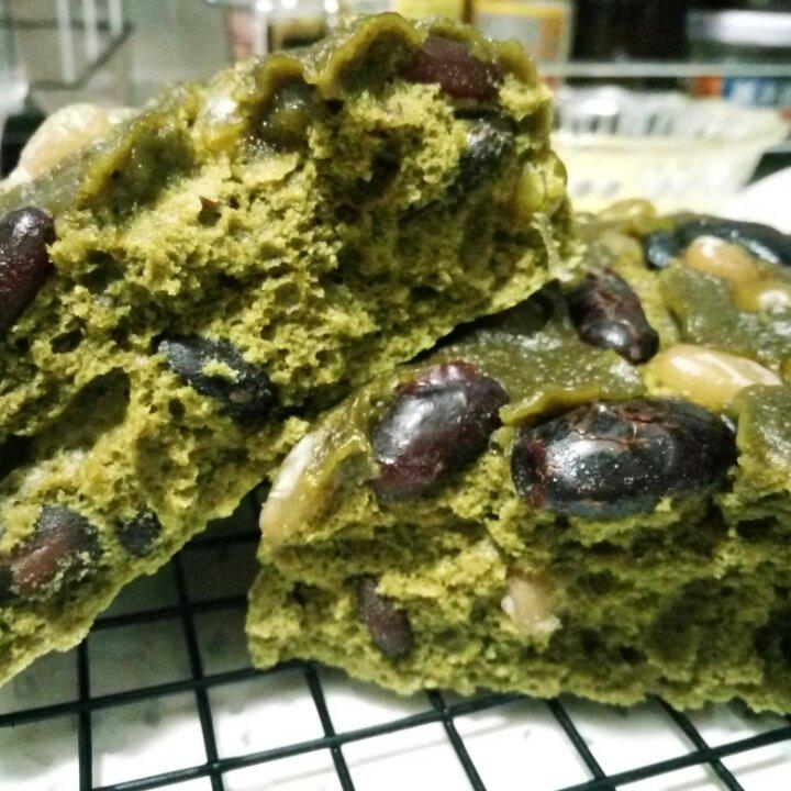 抹茶蒸蛋糕（无油）